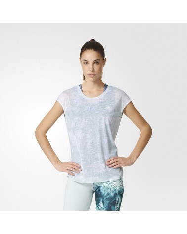 Camiseta Adidas Run Reversible Layer Tee Mujer