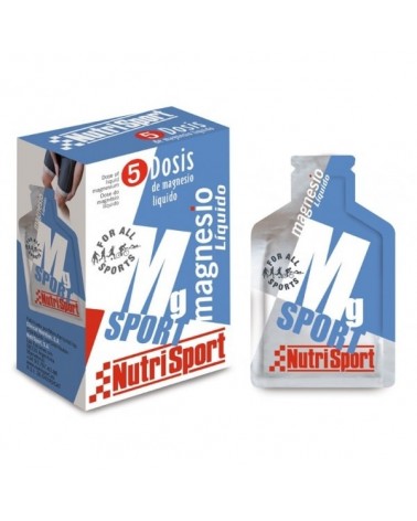 Magnesio líquido Nutrisport Pack 5 unidades