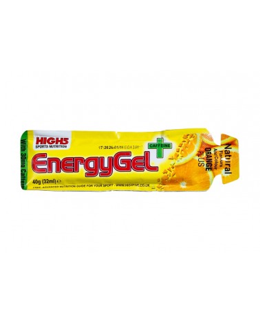 Energy gel High 5 Naranja con cafeína