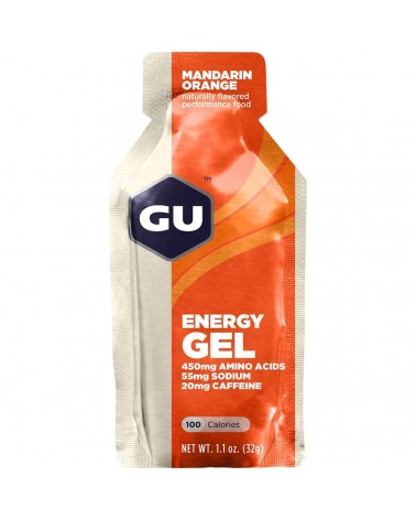 Gel energético Gu Mandarina con cafeína
