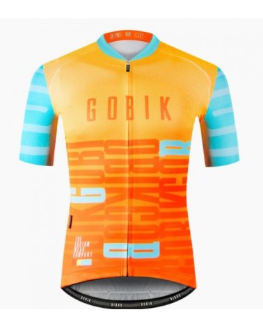 Maillot corto ciclismo Gobik Orange Dessert