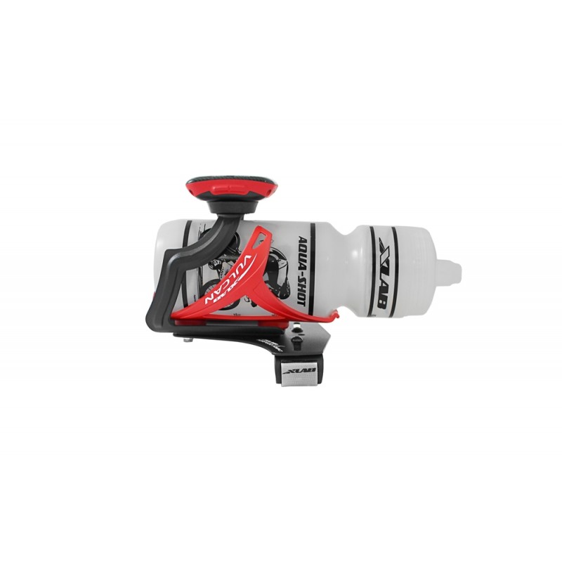 Système D'hydratation Frontal XLAB Hydroblade Noir, Porte-bidon Aluminium