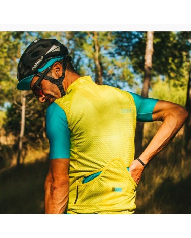 Chaleco ciclismo Gobik Plus SN Glow Lime 2018 Hombre