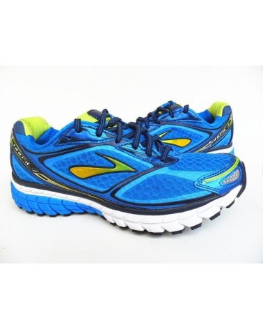 Zapatilla Brooks Ghost 7 Hombre Azul/Amarillo