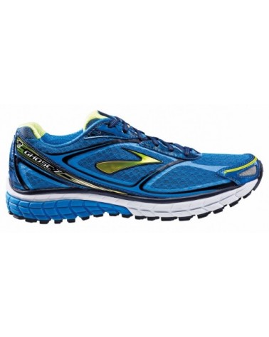 Zapatilla Brooks Ghost 7 Hombre Azul/Amarillo