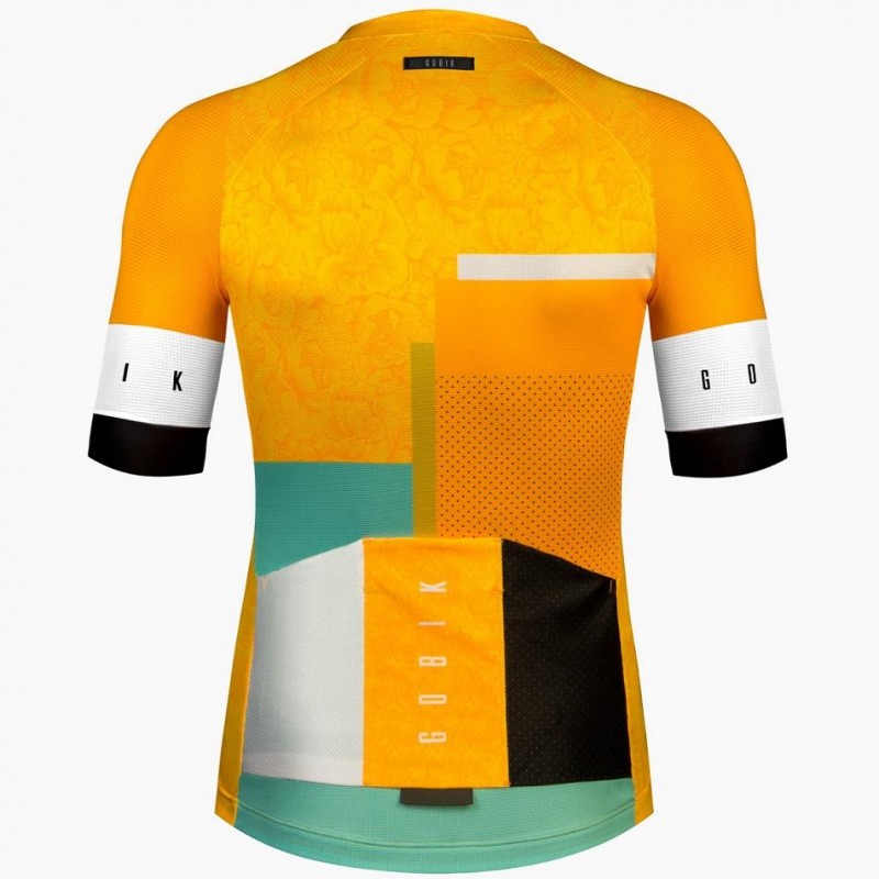 Maillot Cyclisme Gobik CX PRO 0629 Cayon Bikes - Taille M, Manches Courtes, Multicolore, Occasion