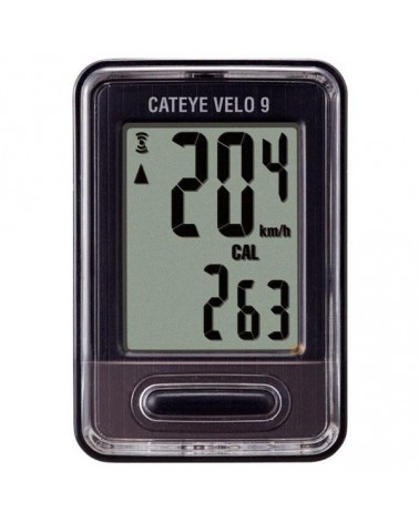 Cuentakilómetros Cateye Velo 9