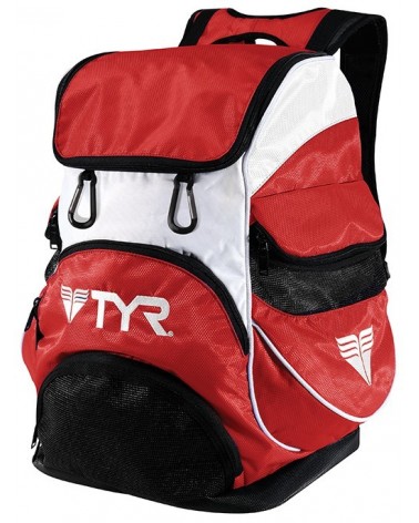 Mochila TYR Alliance Team Backpack II Rojo/Blanco