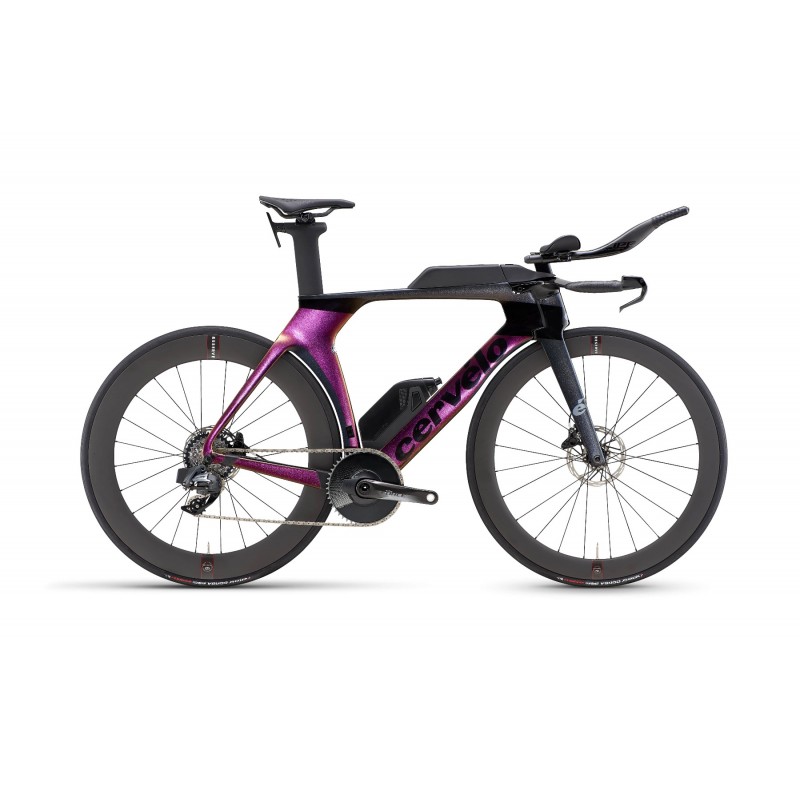 Cerco canta llorar Bicicleta Triatlón Cervelo P5 Force eTap AXS1 Purple Sunset 2022