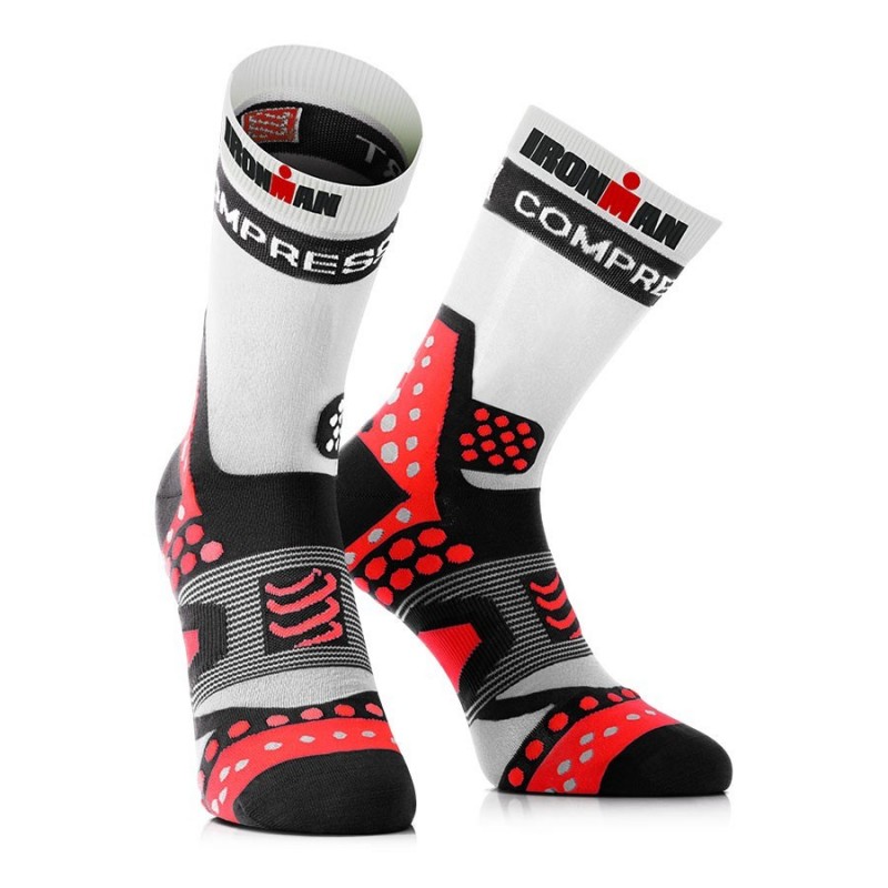 Calcetines Compressport Pro Racing Socks V2.1 Ultralight Run Iroman MDot